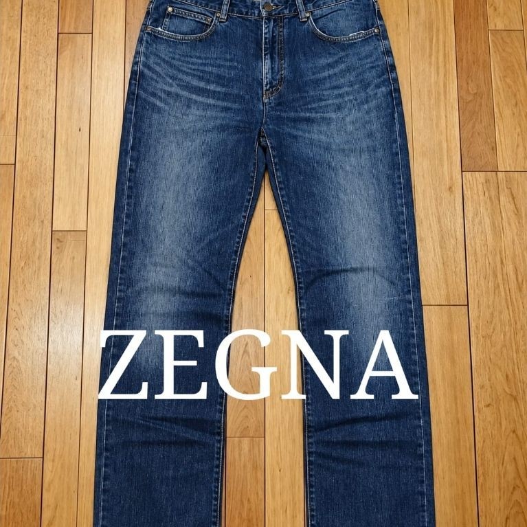 celana jeans denim zegna luxury second original