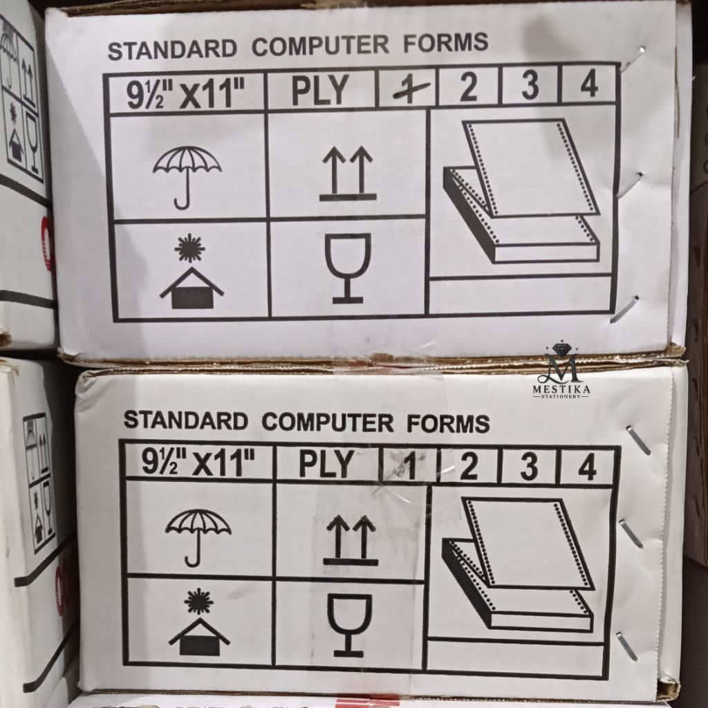 [1000 SET] KERTAS NCR COMPUTER FORMS KECIL 1 PLY POLOS