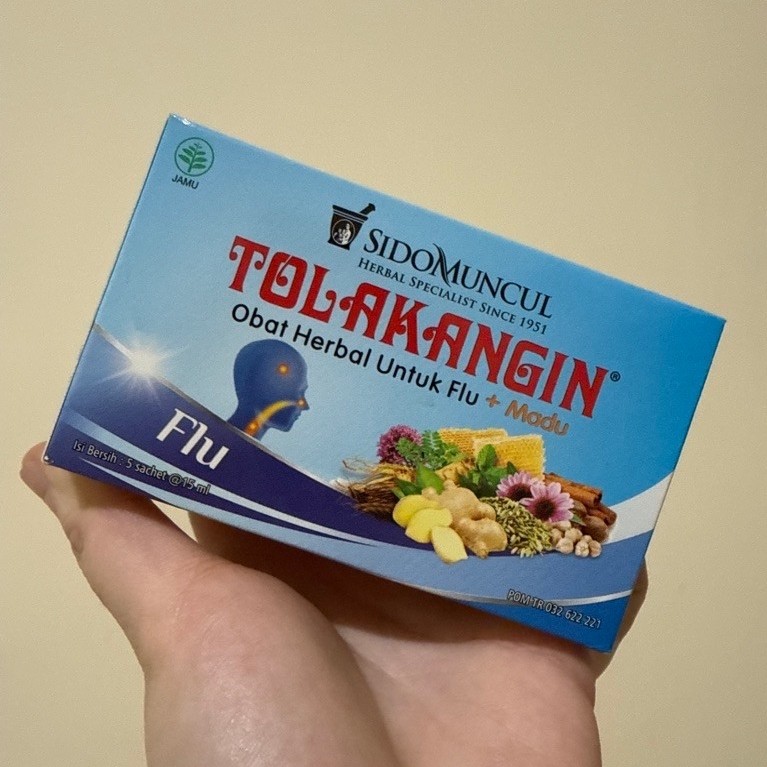 Tolak Angin Flu Cair 5 Sachet / Tolak Angin Flu