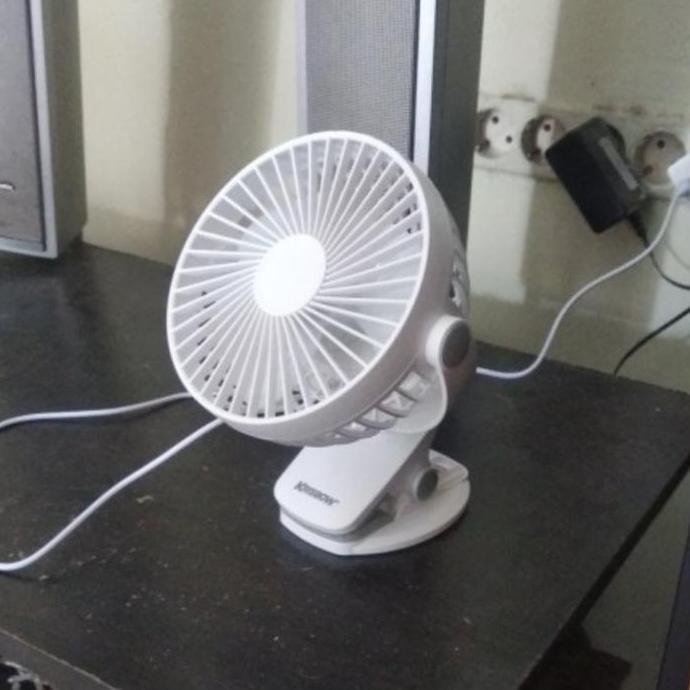 DV394 - Krisbow portable mini fan / kipas genggam / kipas angin jepit krisbow
