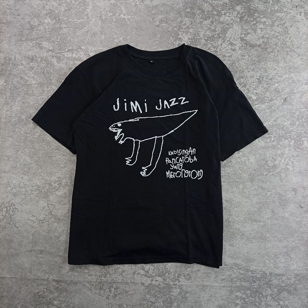 [PRELOVED] KAOS BAND JIMI JAZZ - TSHIRT BAND PRIA (SECOND)