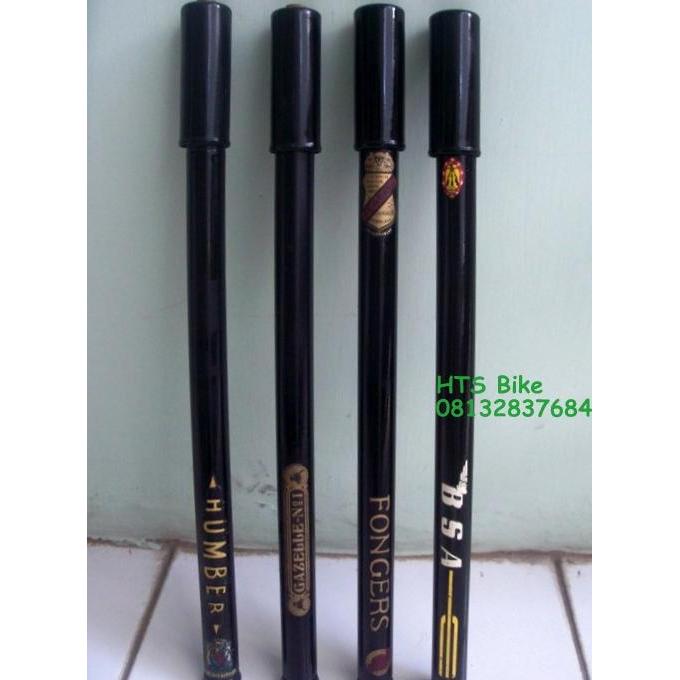 Pompa tangan sepeda onthel merk gazelle humber simplex fongers raleigh phillips pompa sepeda onthel