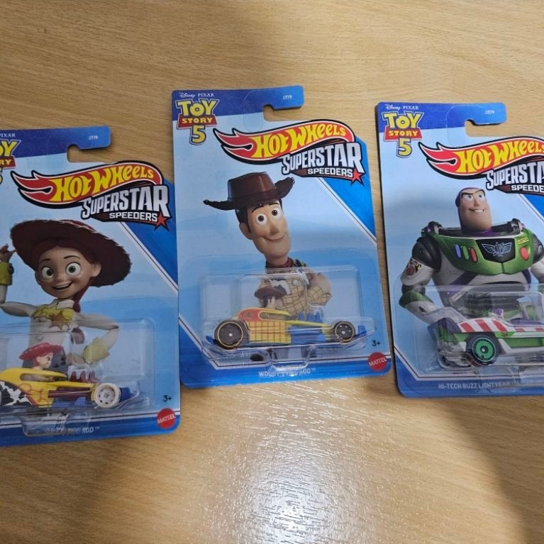 Hotwheels Super Star Toy Story Buzz Woody Jessie
