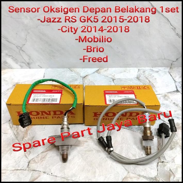 DISKON SENSOR OKSIGEN O2 OXYGEN DEPAN BELAKANG HONDA BRIO 2012-2018 1SET2PC ORIGINAL 