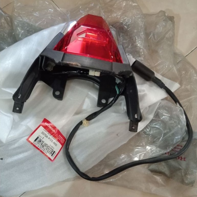 Lampu stop assy vario techno old original stoplamp lampu belakang vario techno karbu 3370A KVB N50