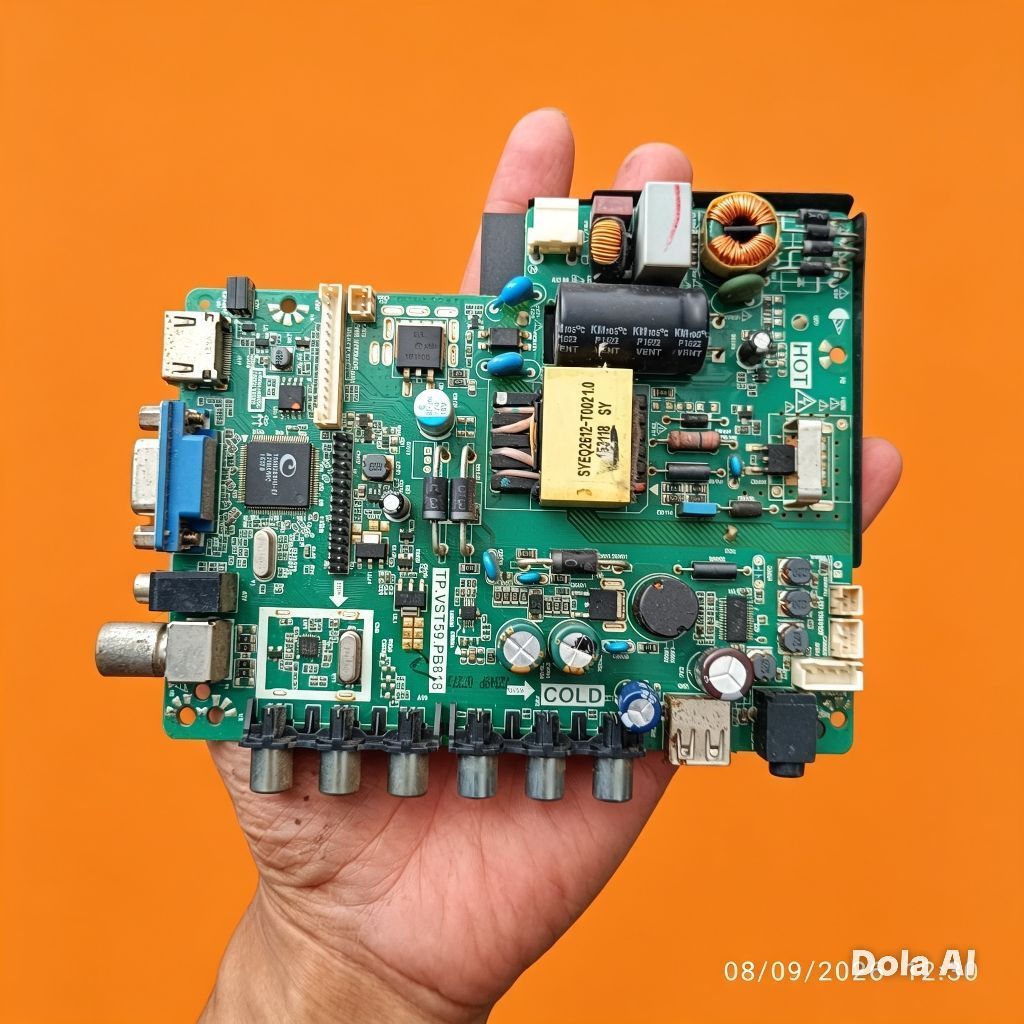 Mb mobo module mainboard mesin led tv AKARI LE-32P58 LE 32P58 LE 32PS8 LE-32PS58