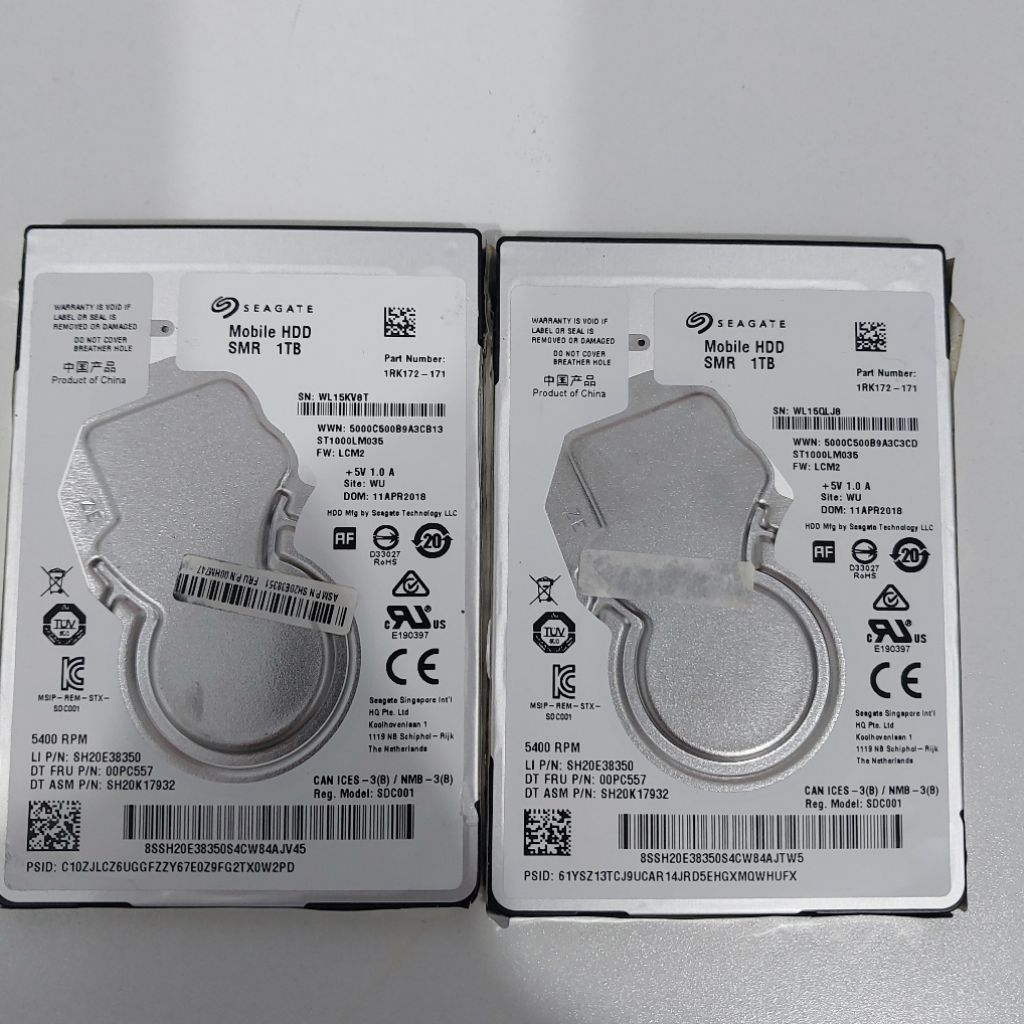 Harddisk internal Laptop HDD 1tb Seagate / HDD 2.5" / HDD SEAGATE 1TB SATA