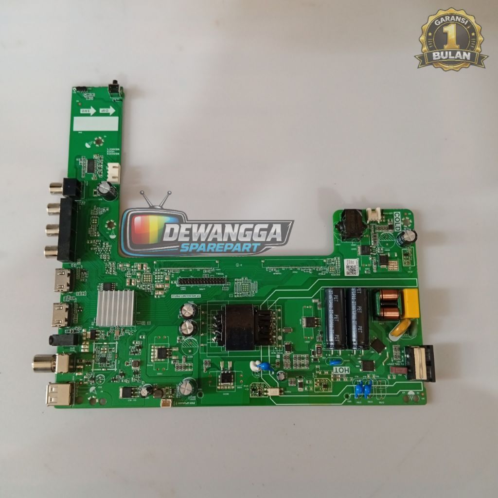 MB TV LED COOCAA 40CTD2000 - MAINBOARD MOTHERBOARD MOBO TV COOCAA 40CTD2000 - MESIN TV COOCAA 40CTD2