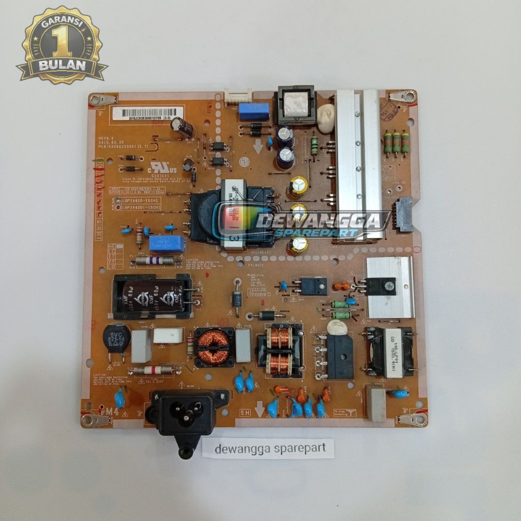 PSU TV LG 42LF550A /42LF550 - POWER SUPPLY TV LG 42LF550A /42LF550 - MESIN TV LG 42LF550A /42LF550