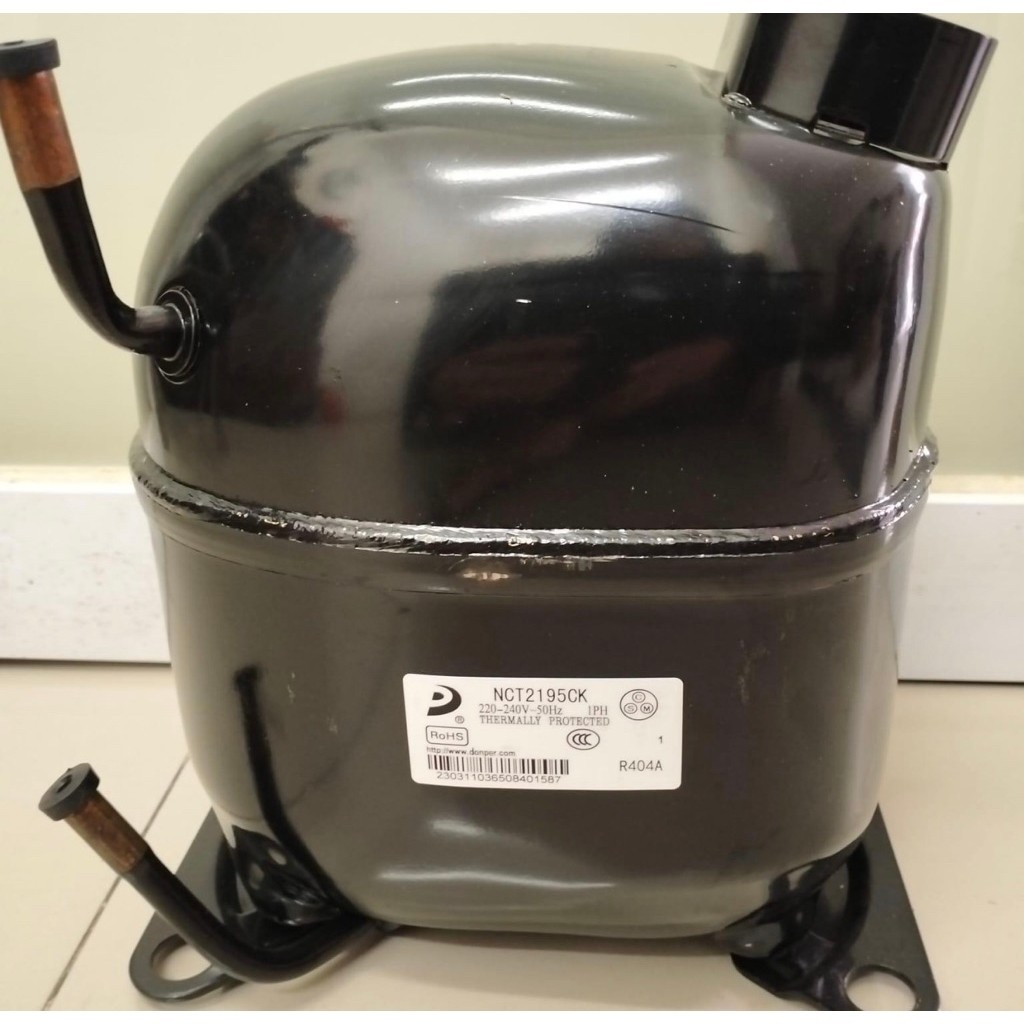KOMPRESOR FREEZER DONPER NCT2195CK | KOMPRESOR FREEZER 1,5PK / 1 1/2PK R404