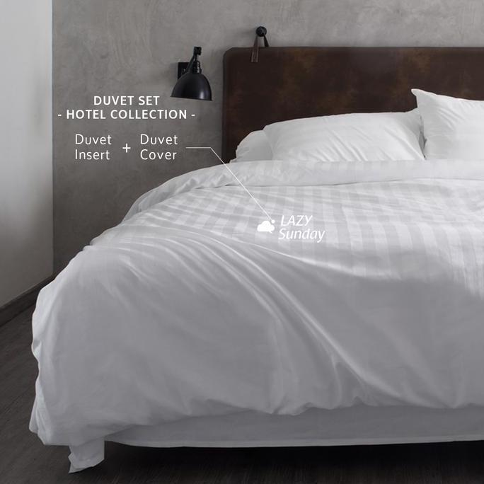 Paket Inner Duvet / Quilt Insert + Duvet Cover / Quilt Cover Hotel