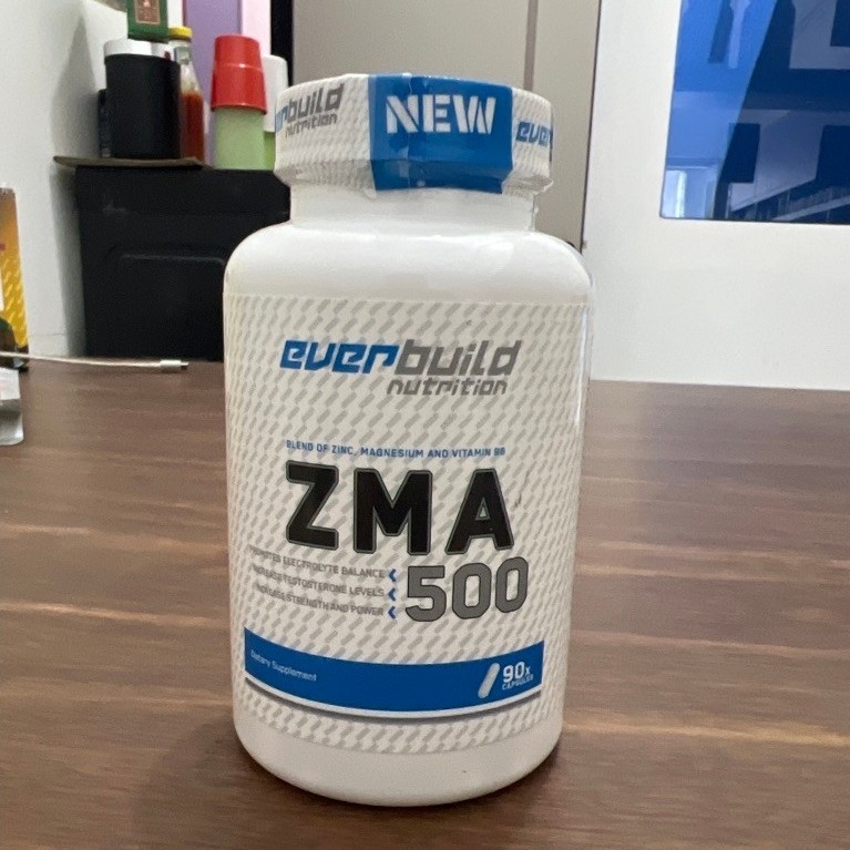 Everbuild ZMA 500 90 Caps - Suplemen Testosteron & Imunitas