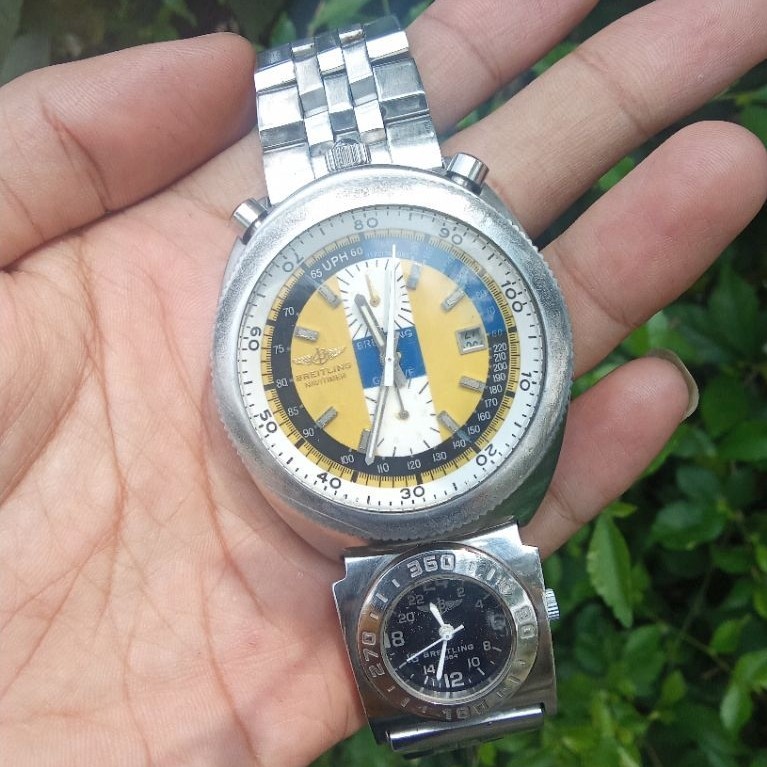 Jam tangan breitling automatic second