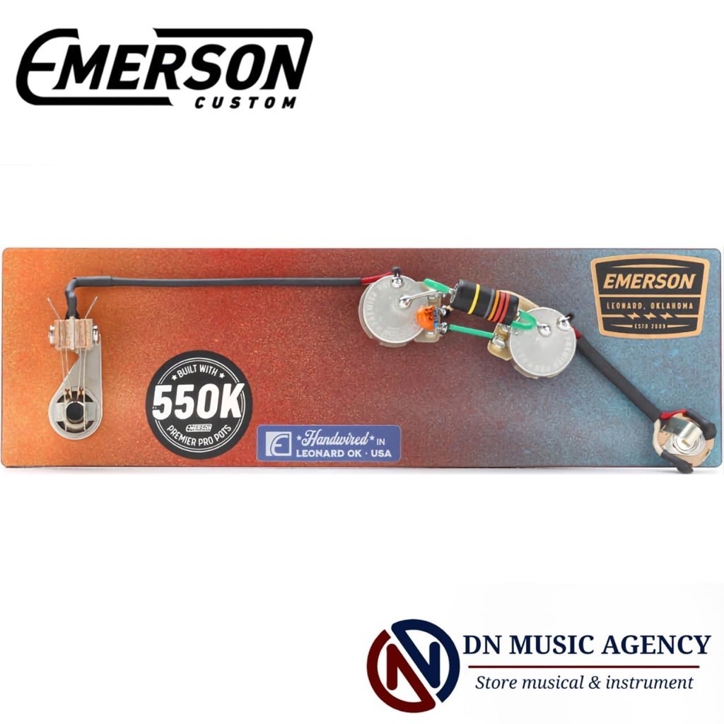 pre wired kit Emerson custom 550K jazzmaster gitar style original emerson premier pro series wire se