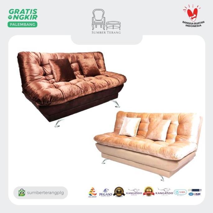 (Masterpiece) SofaBed Kangaroo Hachiko Raphael Pillowtop Sofa Lipat Minimalis Murah