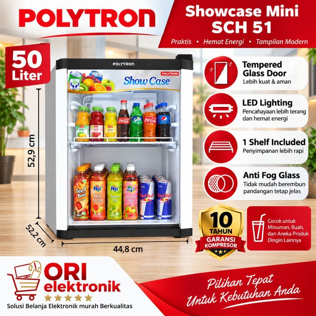 POLYTRON SHOWCASE MINI 50 LITER SCH 51