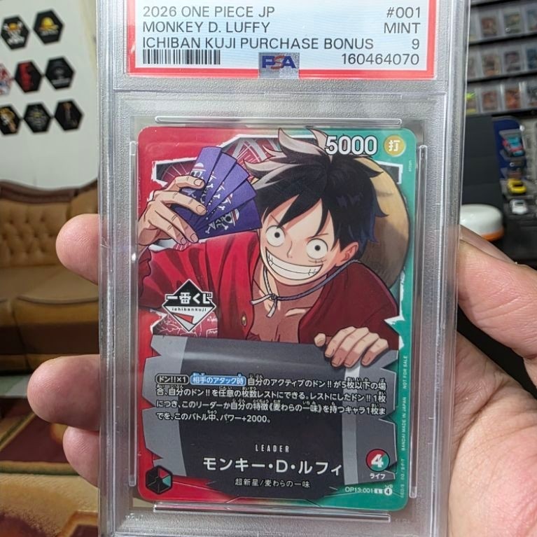 luffy ichiban kuji PSA 9
