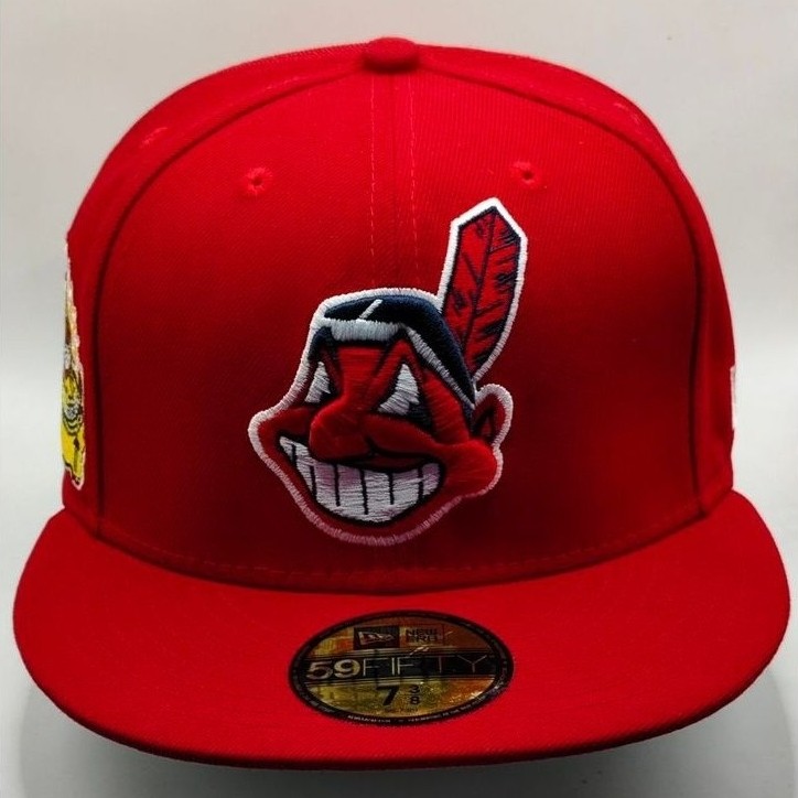 Topi New Era original x MLB Cleveland Indian x 59fifty