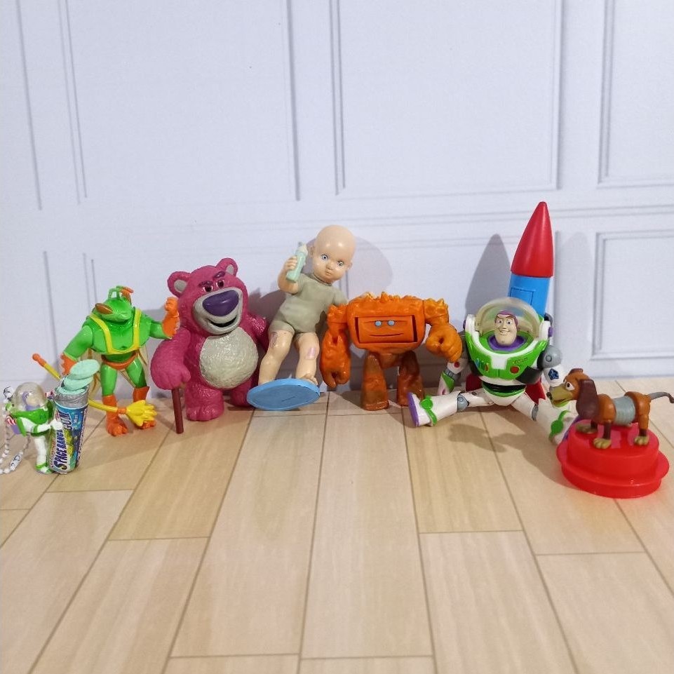 [READY STOCK] SUPER RARE Toy Story ORIGINAL Disney Pixar / Twitch Toy Story / Chunk Toy Story / Spar