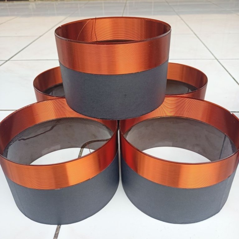 Spul RCF LF 15X401 Coil 4" Lilitan Luar Dalam Kawat Tembaga Asli