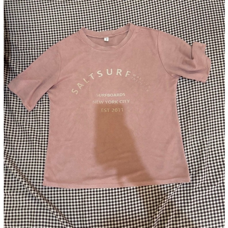 PRELOVED Kaos Pink Salt Surf