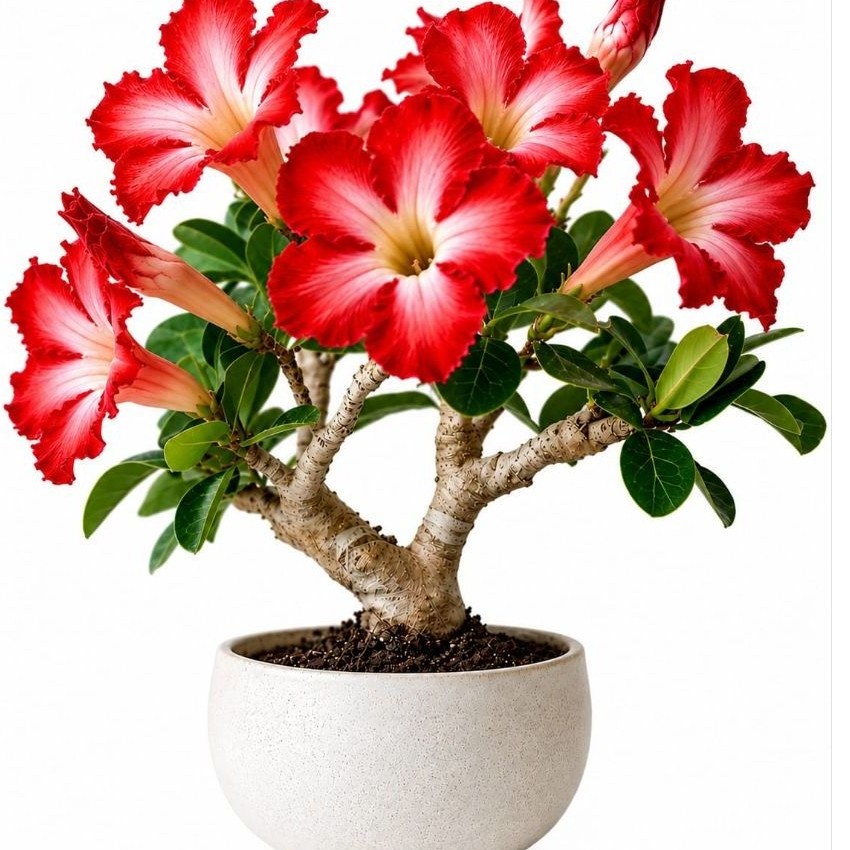 promoo tanaman hias adenium tumpuk - adenium merah