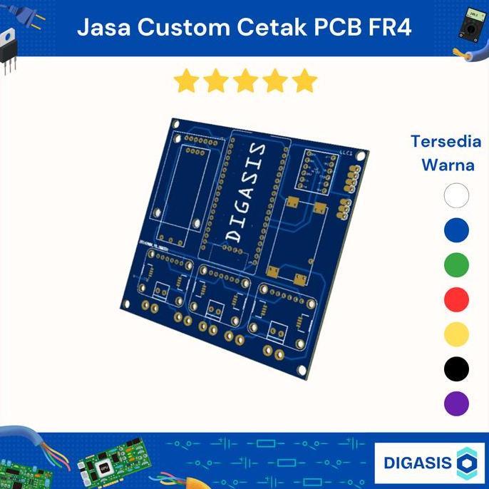 Jlcpcb Jasa Custom Cetak Pcb Single/Double Layer Fr4 Kualitas Impor