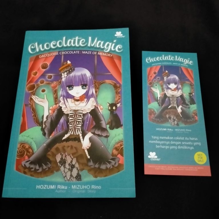 Light Novel Hozumi Riku & Mizuho Rino – Chocolate Magic Dacquoise Chocolate: Maze of Memory Original