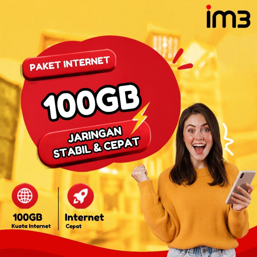 [Promo] Kartu Kuota Murah 100GB + Bonus 5G 30GB