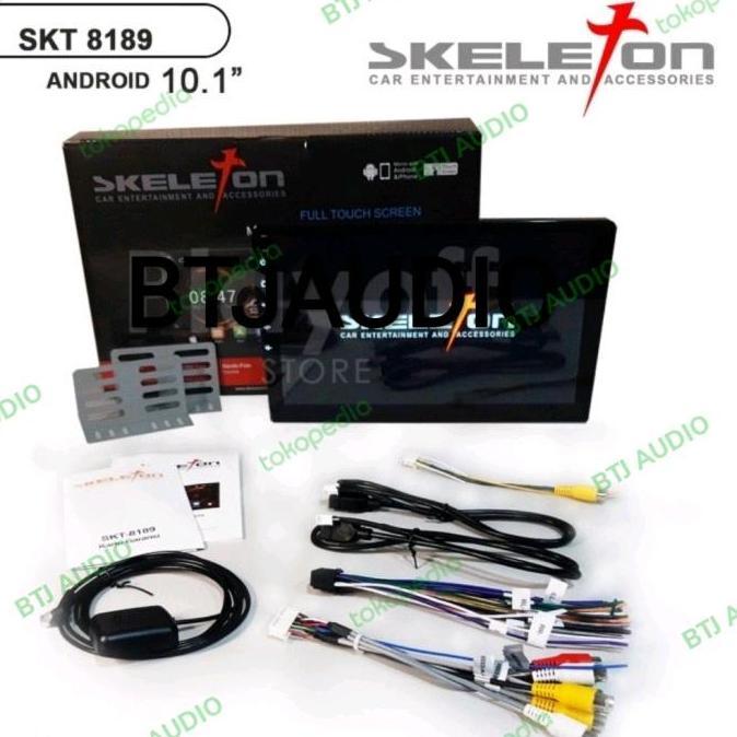 Ready HEAD UNIT TAPE MOBIL DOUBLE DIN SKELETON ANDROID OS 9.0 LAYAR 10 INCH Non Cod