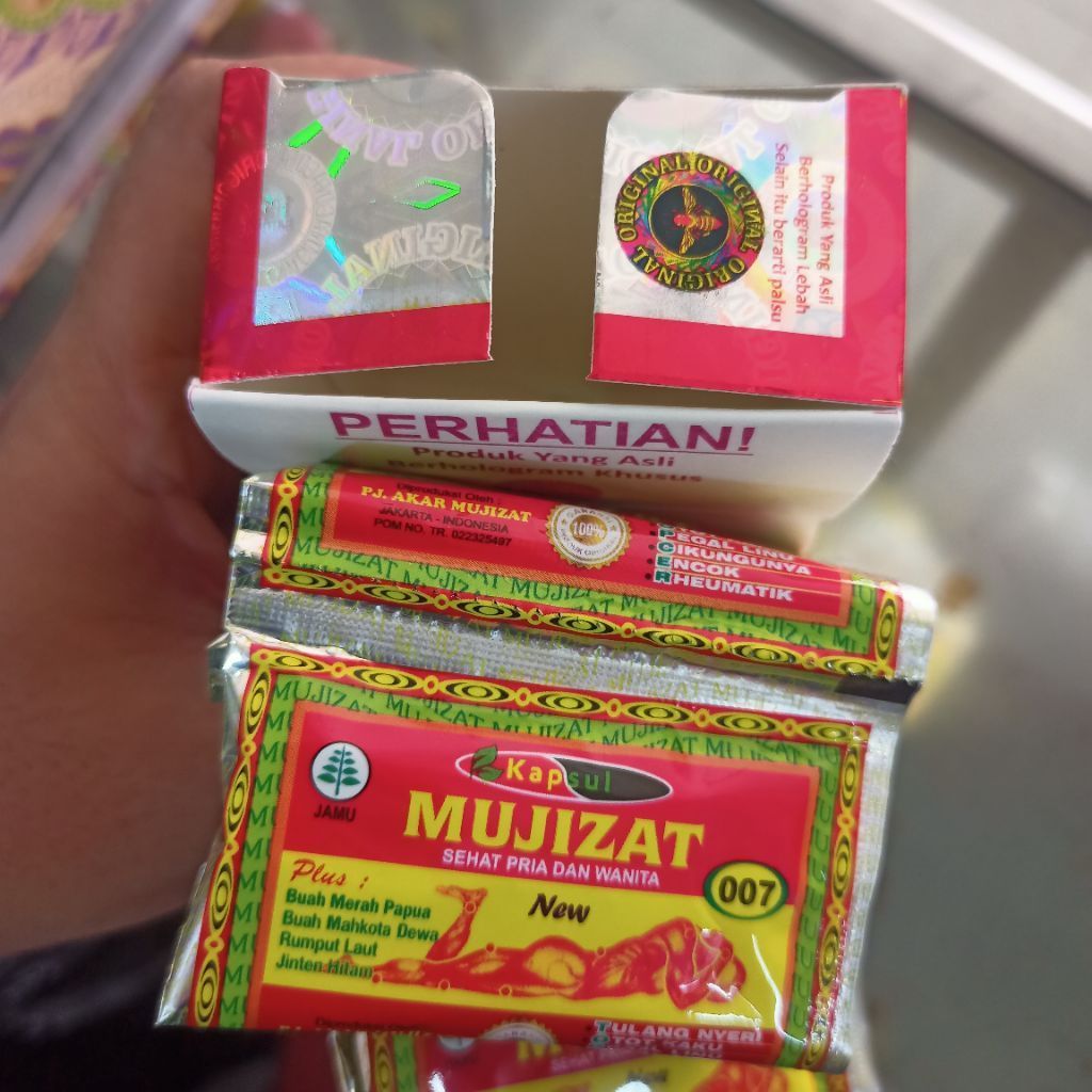 Herbal mujizat original 007 isi 14 saset