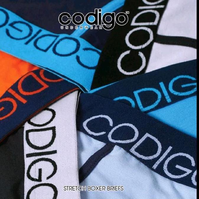 codigo ZAMORA - 3 Pcs Celana Dalam Pria BOXER PRIA Codigo Zamora