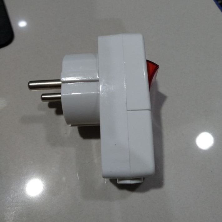 Steker Lampu steker on off