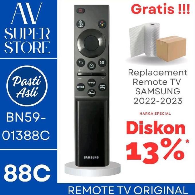 DY128 >> [Pasti Asli] Samsung Remote TV BN59-01388C 88C 75BU 65BU 55BU 50BU 43BU CU CU8000 CU8500 un