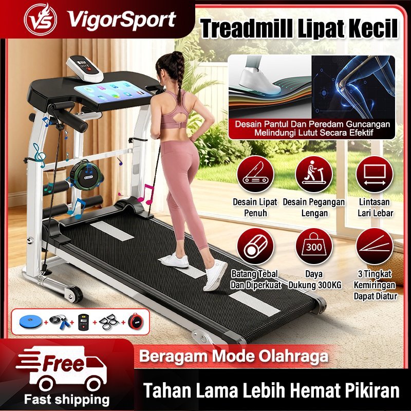 Treadmill Manual / Treadmill Manual Multifungsi / Alat Fitness / Treadmill Yang Tidak Mengkonsumsi B