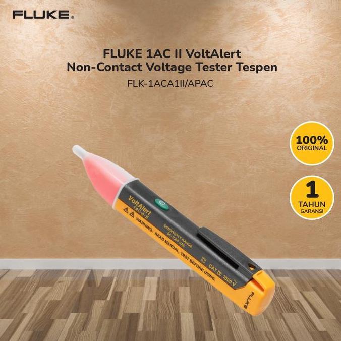 FLUKE 1AC II VoltAlert Non-Contact Voltage Tester Tespen - FLUKE-1ACA1II/APAC