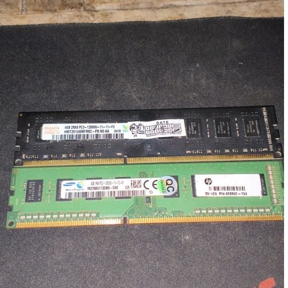 RAM Komputer (4x2) 8GB DDR3 PC3 12800 10600 1333 Kompatibel DDR3 Motherboard