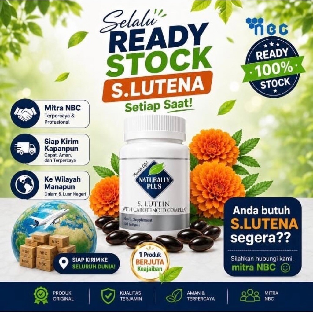 S. Lutena/ Super Lutena Naturally Plus Original Nutrisi Sel