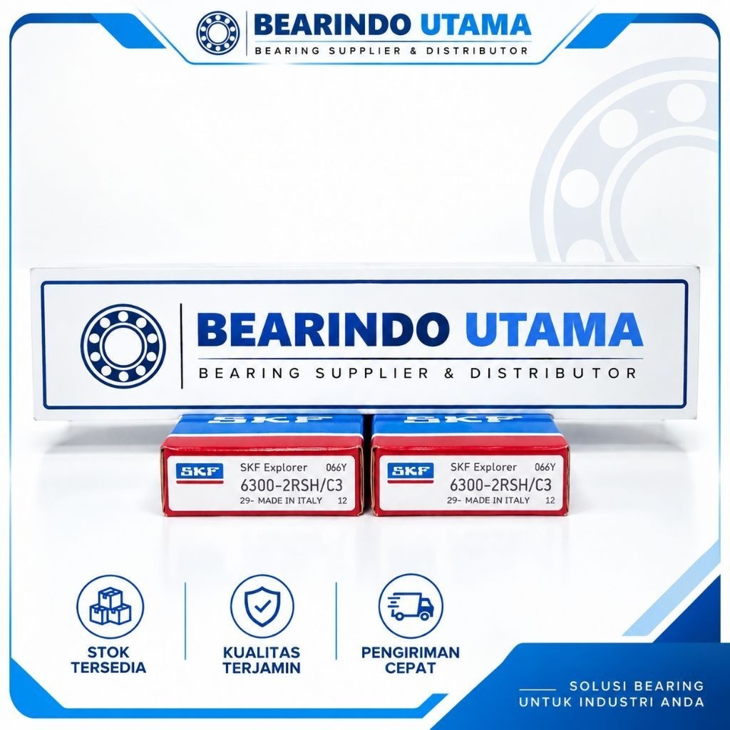 BEARING 6300 2RSH/C3 / 6300 2RS C3 SKF