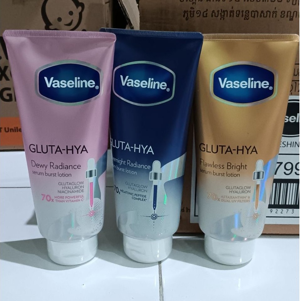 VASELINE GLUTA HYA 330ML EXP 2028