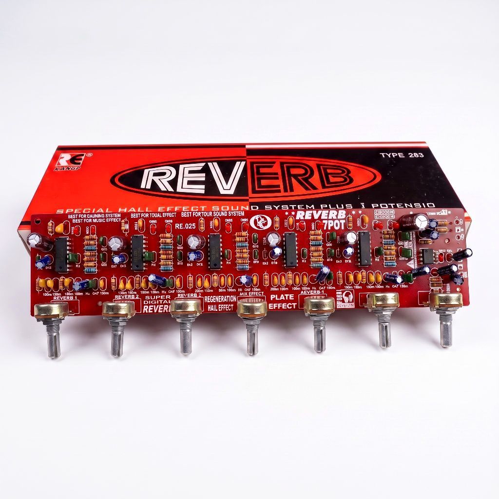 kit echo reverb 7 potensio type 283