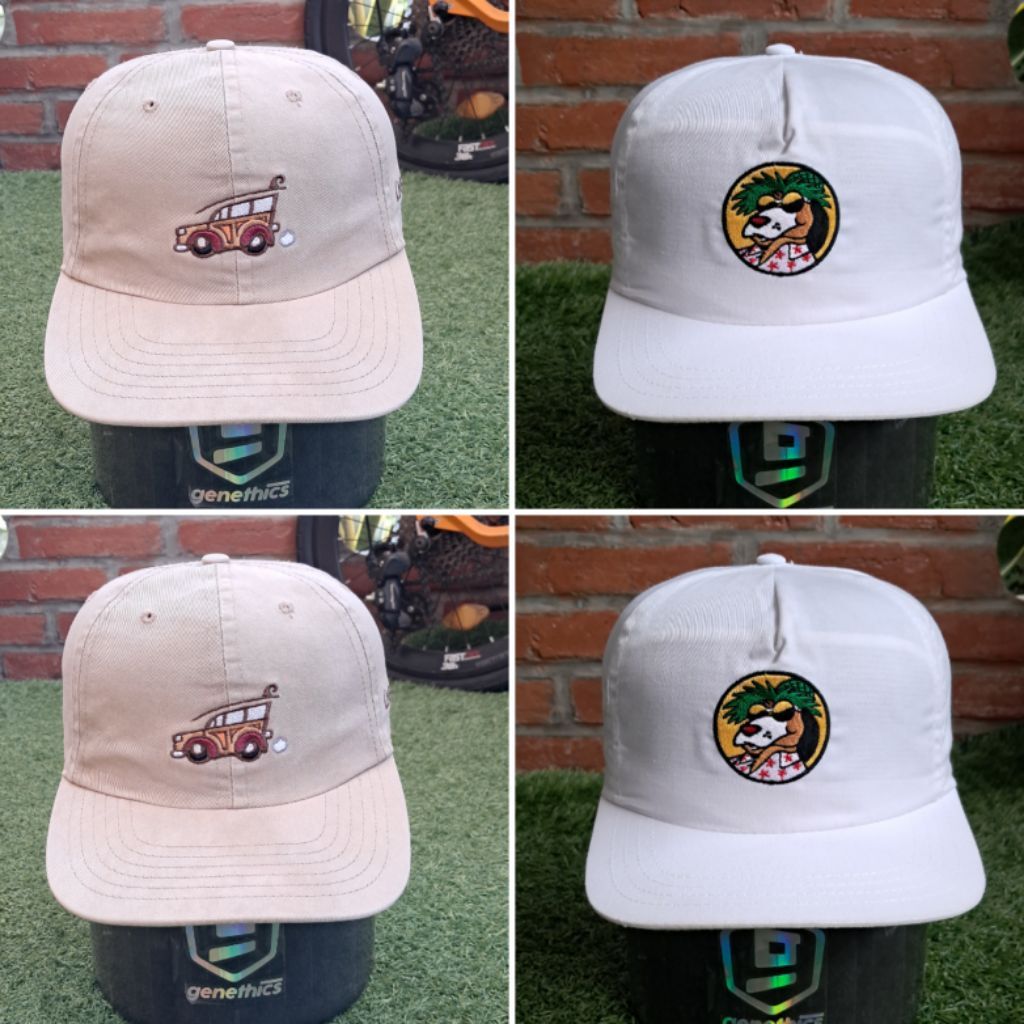 Topi Vintage Crazy Shirt Hawaii Caps dan Snapback preloved