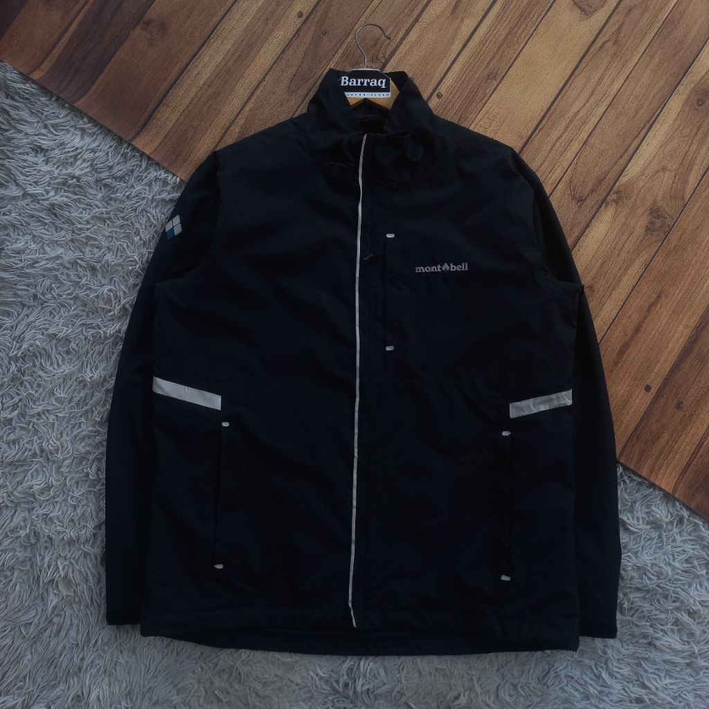 JAKET OUTDOOR MONTBELL NOT gorpcore goretex blocktech running sports lightweight windbreaker goose d