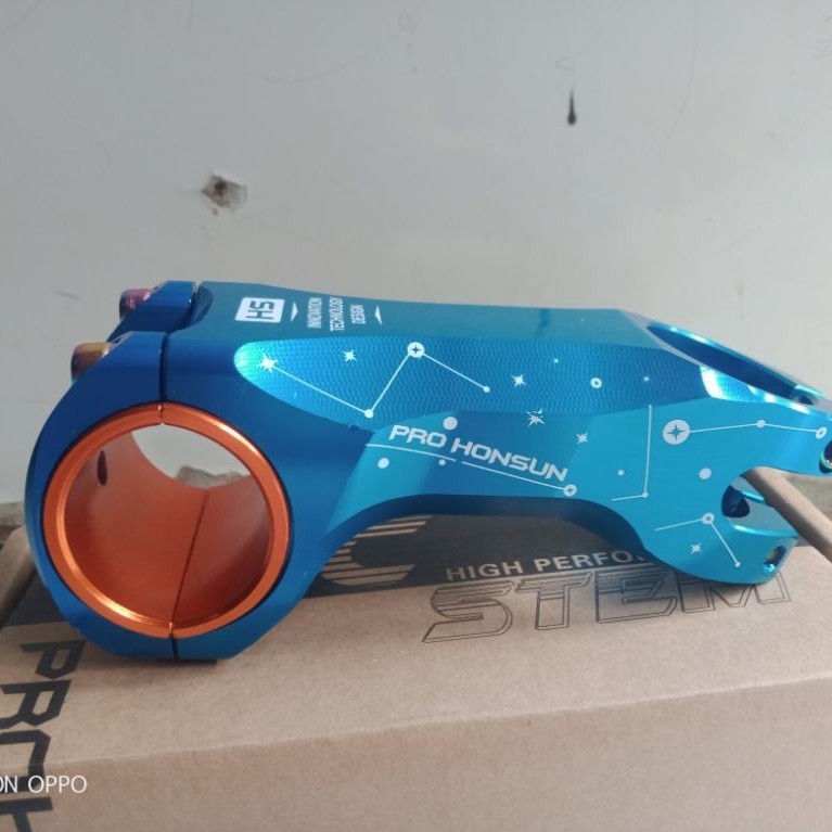 ProHonsun Stem Sepeda 9 Cm 17 Derajat Os Stem Sepeda 31.8Mm 35Mm 70Mm