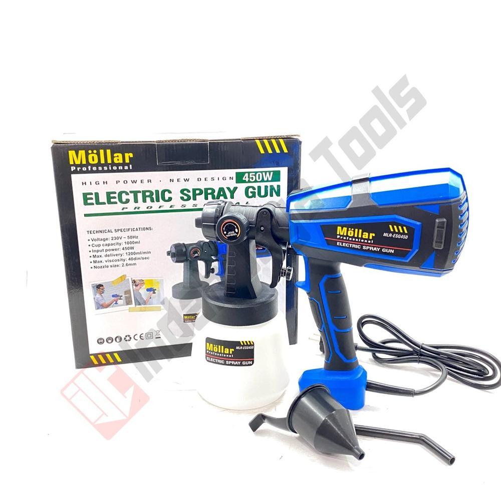 MOLLAR ESG-450 450 WATT Spray Gun Elektrik Paint Gun Alat Semprot Cat Mesin