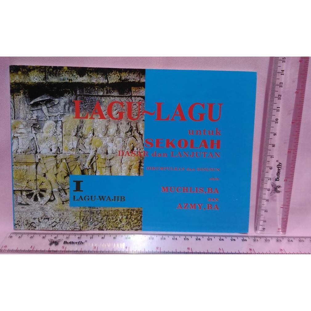 Buku Musik Lagu-lagu Lagu Wajib Not Angka Panduan Main Alat Musik Pianika Piano Kalimba Seruling REA