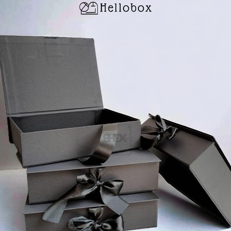 HardBox Premium 30 cm full black Gift Box Pita