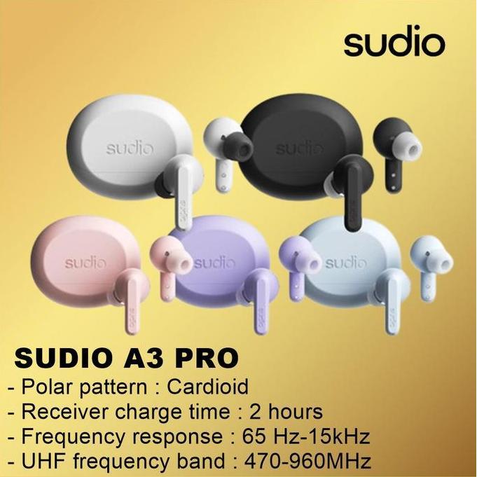 Sudio A3 PRO TWS Wireless Bluetooth Headset