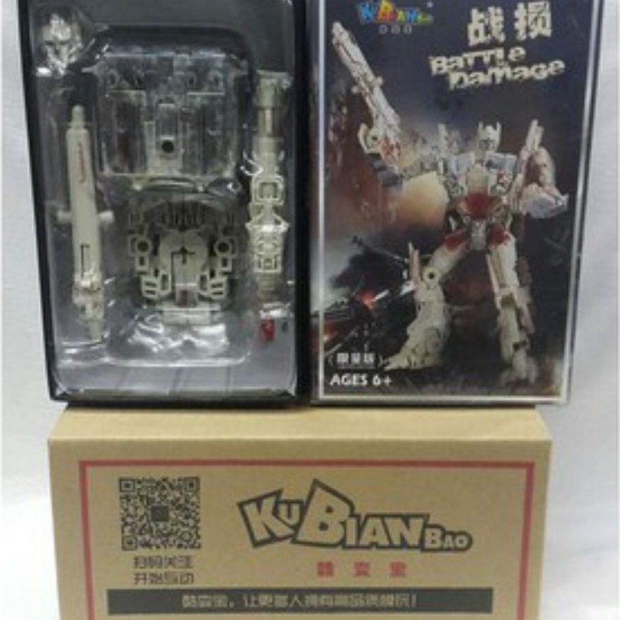 KBB TRANSFORMERS OPTIMUS PRIME BATTLE DAMAGE ACTION FIGURE DEFORMATION