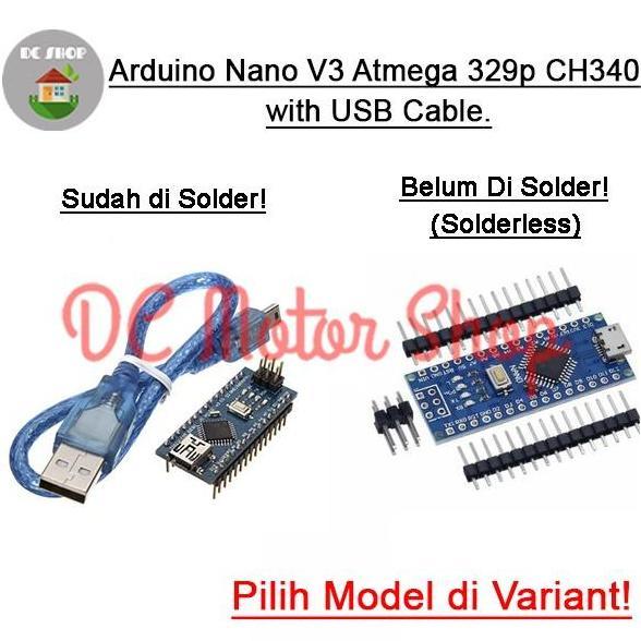 Kelld- Arduino Nano V3 Ch340 Clone Atmega38P